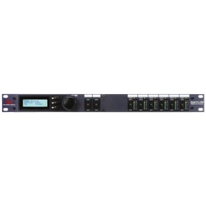 dbx 1260 аудио процессор для многозонных систем. 12 входов - 2 балансных мик/лин Phoenix, 8 RCA, S/PDIF; 6 балансных Phoenix выхода,  dbx