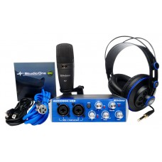 PreSonus AudioBox Studio комплект для звукозаписи (аудиоинтерфейс, микрофон, наушники, ПО Studio OneArtist)